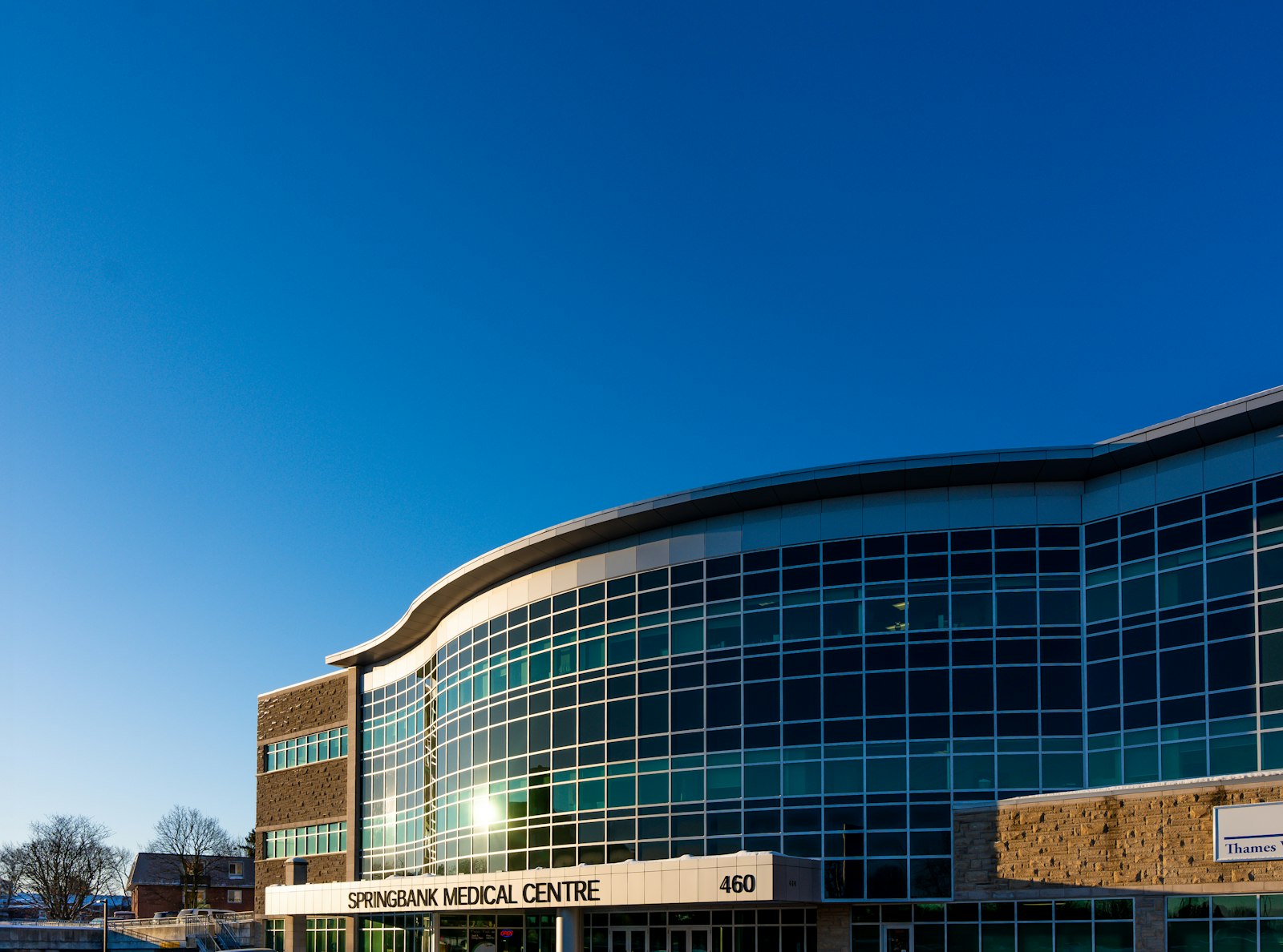 Modern medical office building
